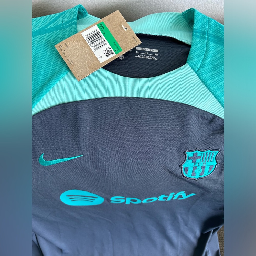 Nike Authentic FC Barcelona 2024 Strike Dri-Fit Training Jersey Men’s Sz: XL - Picture 4 of 5